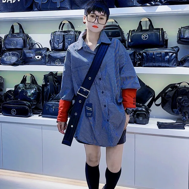 简约欧美风单肩韩版单肩时尚学院风休闲托特女士小众单肩斜挎包