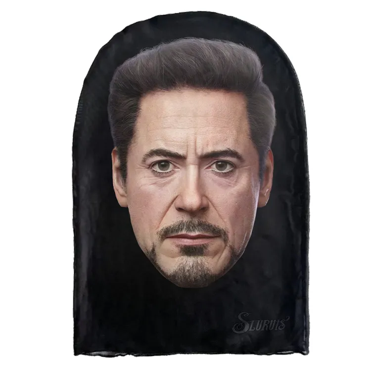 明星人脸搞怪面具坎爷科比强森霉霉恶搞网纱头套演出派对面罩