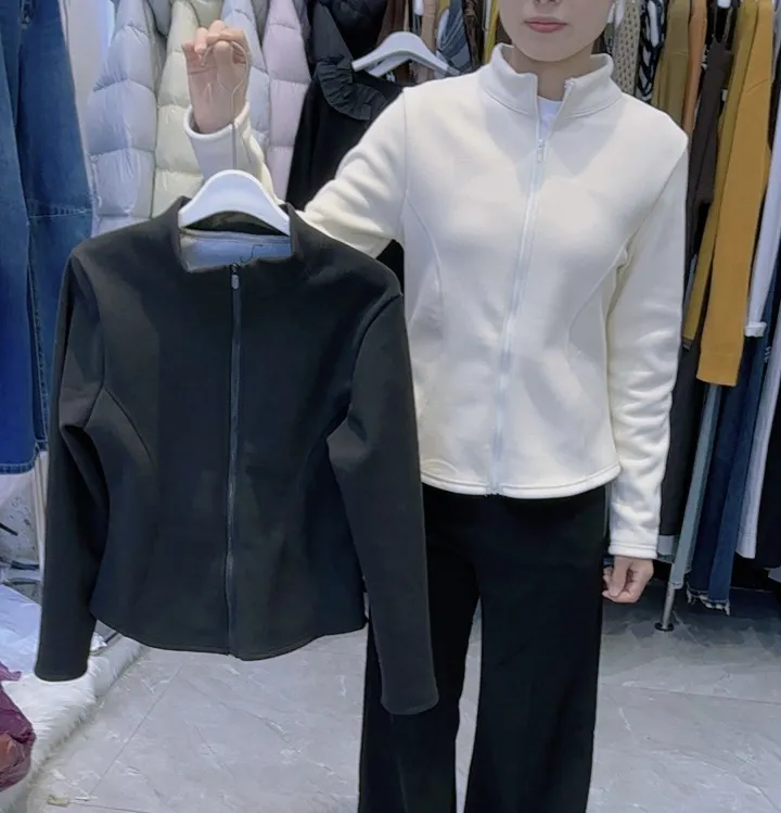 立领秋冬短外套悦悦家推荐