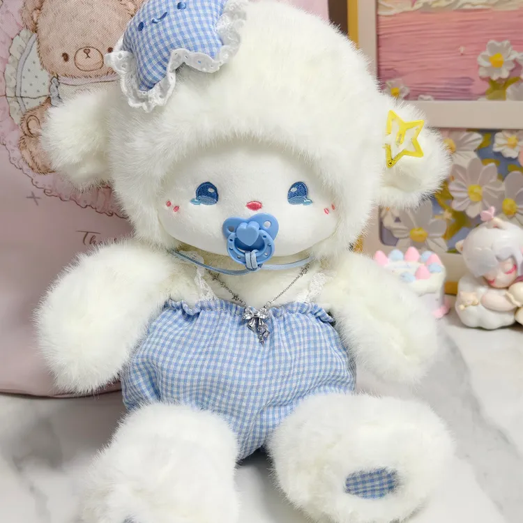 可爱奶嘴小羊玩偶女孩睡觉抱公仔送闺蜜情侣礼物陪伴娃娃毛绒玩具