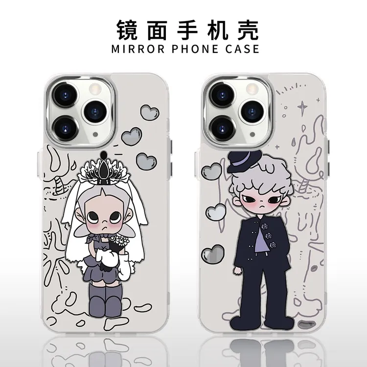 婚纱女孩适用苹果16promax手机壳iPhone15镜头全包14pro防摔13/12