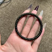 天然和田玉 繁花药片手串 zp勿拍