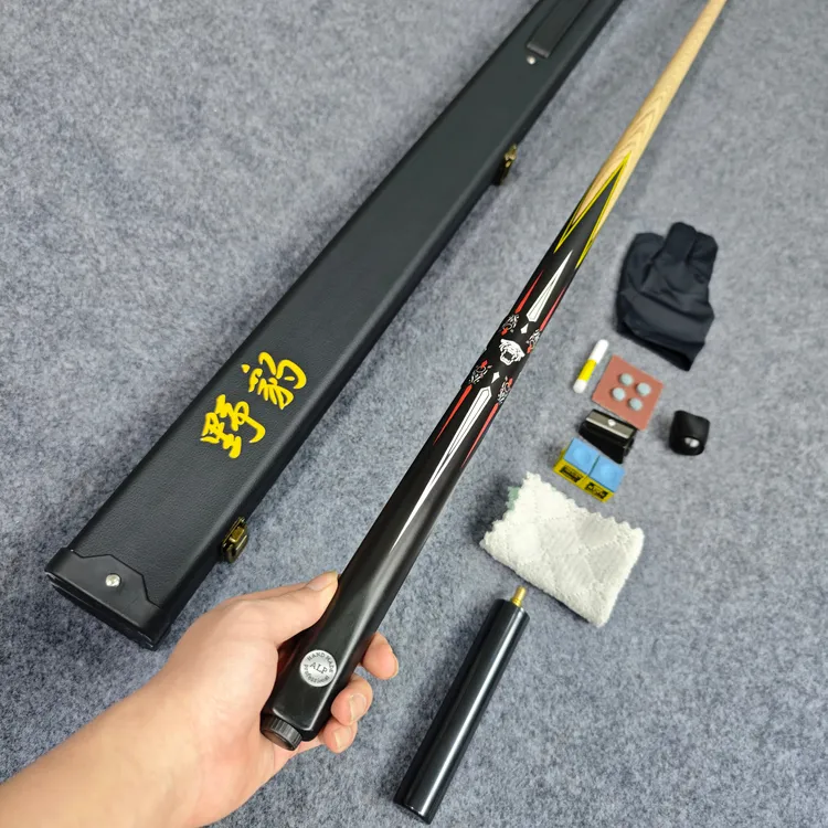 【年底清仓】G5同款台球杆小头杆一体通杆中式黑八专用台球杆