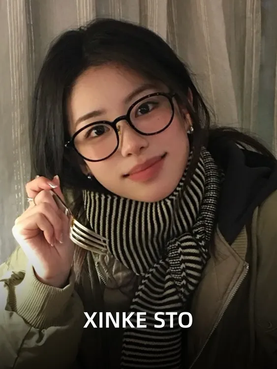 复古圆框眼镜女款可配度数近视防蓝光平光镜高级感素颜神器时尚