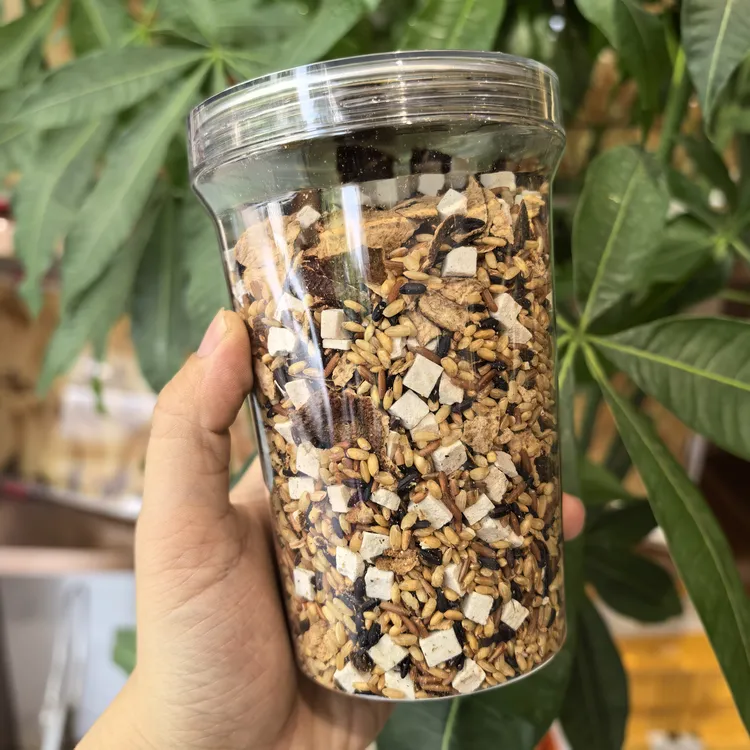 潮汕茯苓炒米茶饮泡水煮茶女性秋冬日常冲饮