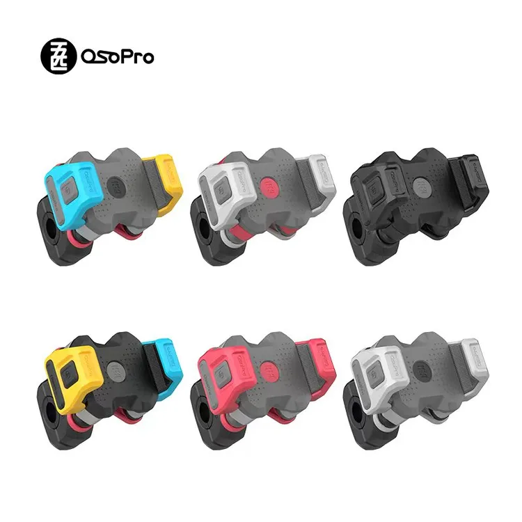 五匹osopro摩托车手机支架电动车导航固定架直连纵横支架减震彩色