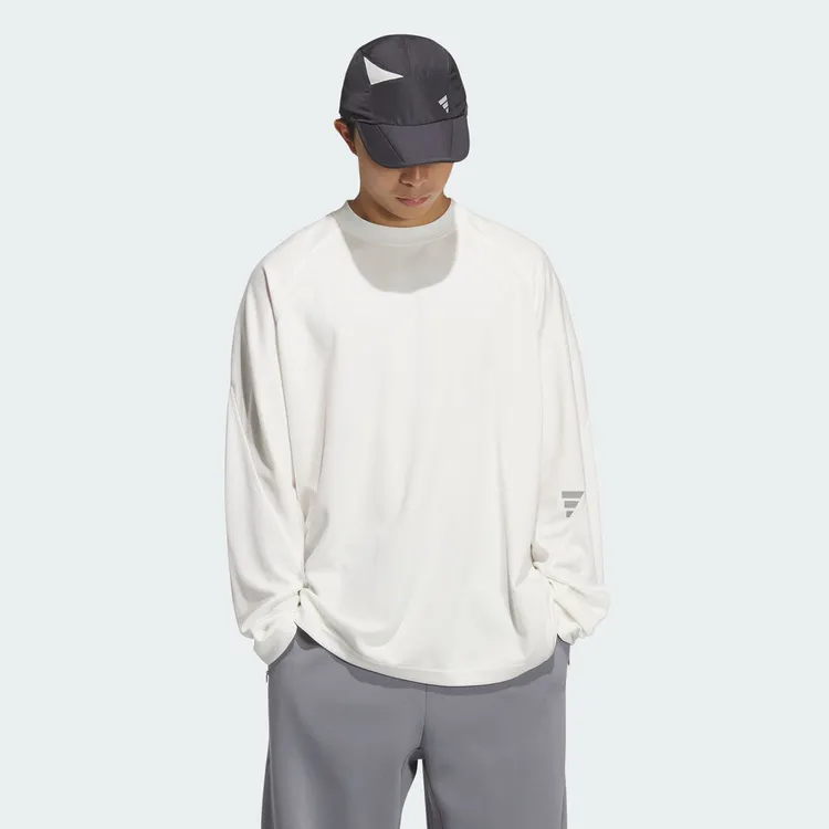 adidas阿迪达斯男子FUSTL M TEE LS长袖T恤KC0153