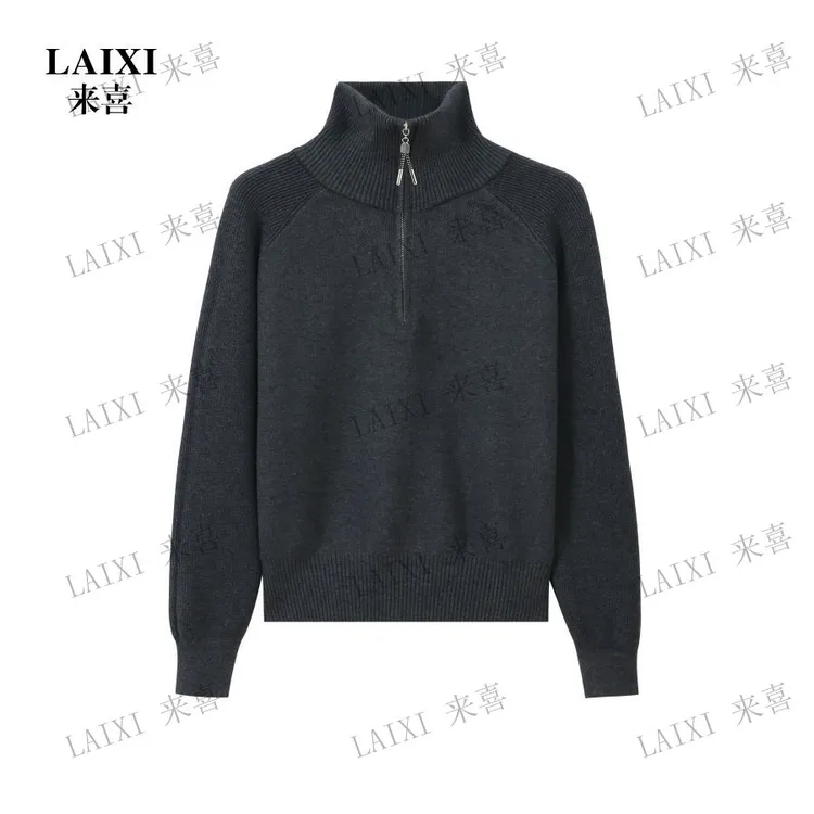 新款针织衫女减龄设计感洋气针织衫韩版2025套头秋冬加厚宽松百搭