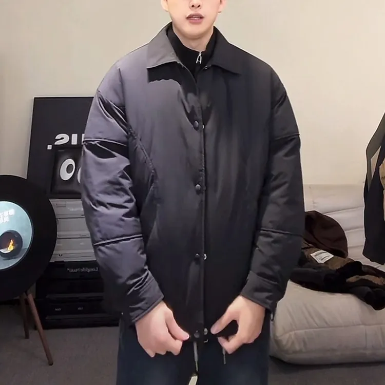 仓石一树极简风90白鸭绒轻薄羽绒服冬季男款潮牌高级感保暖外套