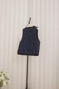 2025文哥工作室新品女秋季高定时尚设计气质外套马甲XJN-9S-913