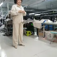 [木子时光]秋款汉麻休闲宽松时尚版上衣