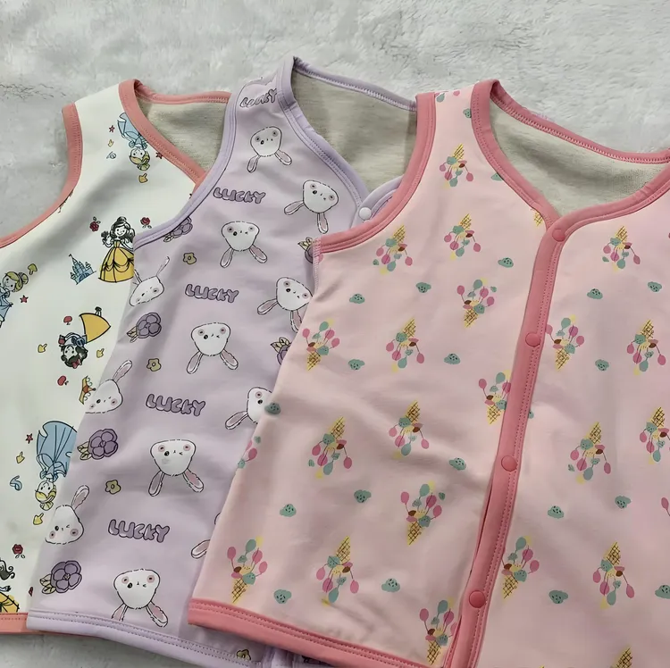 安馨推荐  儿童蚕丝马甲