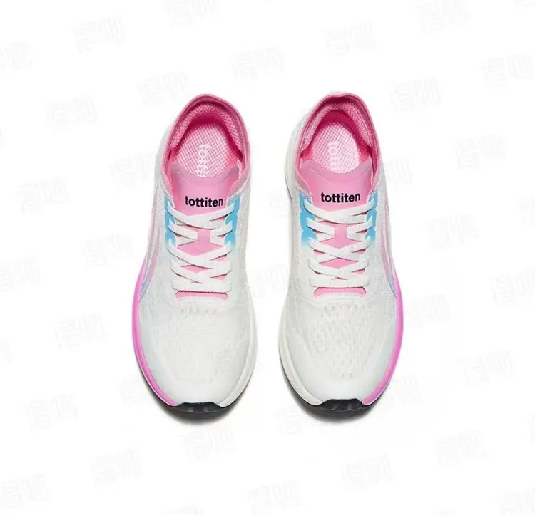 TOTTITEN十凤破影1.0舒适时尚支撑回弹低帮马拉松跑步鞋男女同款