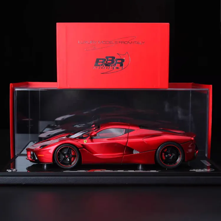 BBR 1:18 法拉利拉法 LaFerrari 汉密尔顿版合金全开汽车模型摆件