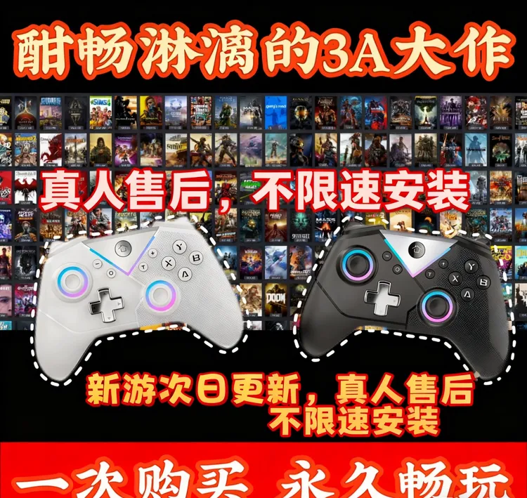 PC电脑游戏 单机盒子 3A大作 电脑主机笔记本台式 通用手柄