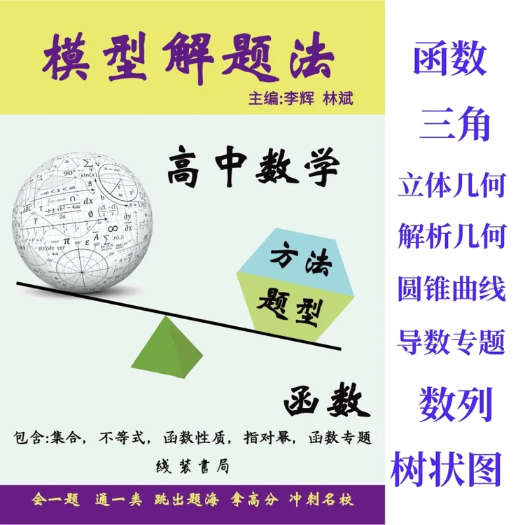 高中数学模型解题法归纳题型总结解题思路和方法讲透原理构建体系