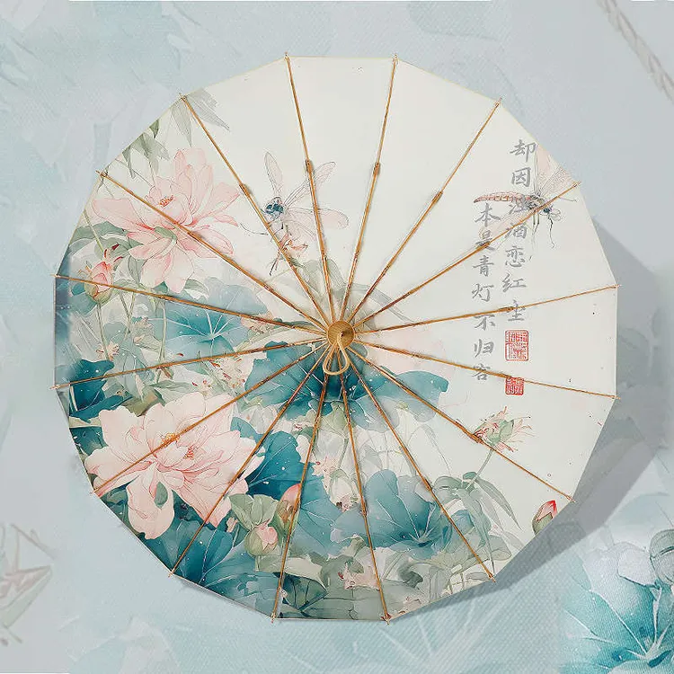 16骨小清新太阳伞奶茶色晴雨伞抗风折叠雨伞防晒遮阳伞防紫外线