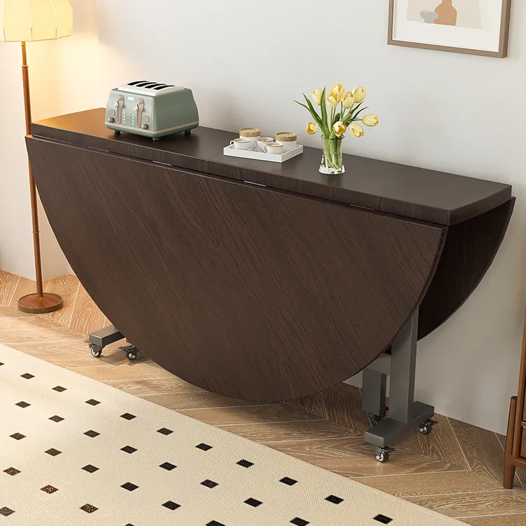 餐桌圆桌餐桌饭桌桌子折叠餐桌客厅家用饭桌可折叠餐桌家用吃饭桌