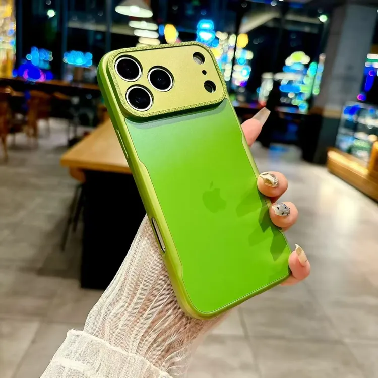 适用iPhone17promax手机壳纯色17pro全包肤感17时尚网红防摔硬壳