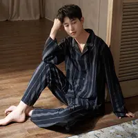2025秋冬：高品质莫代尔新款小众设计款男款长袖长裤睡衣