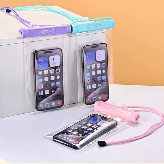 户外单肩网红男士休闲夏季大号手机加厚便携漂流可触屏