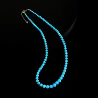 【安曼博】亚利桑那州绿松石睡美人塔链 XZ0604BZ