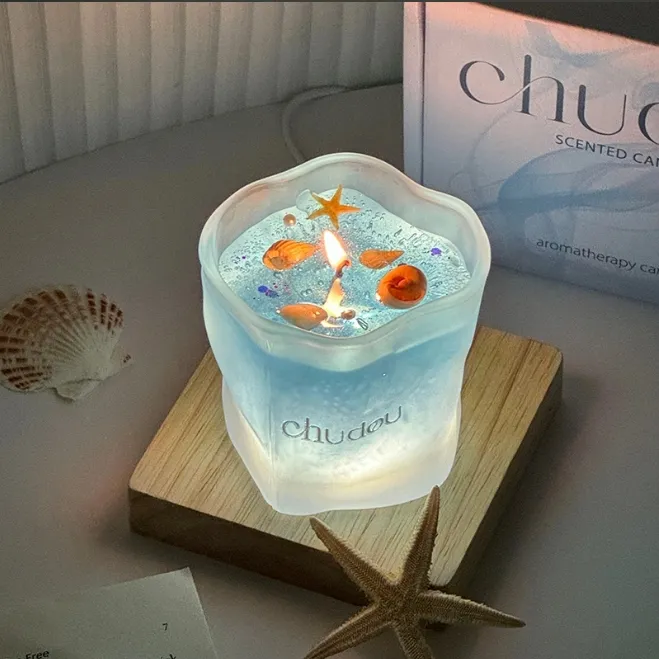 CHUDOU梦幻海洋香薰蜡烛礼盒送男朋友小众高级的生日礼物女生闺蜜