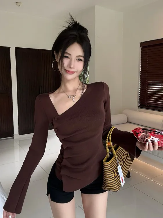 春夏季2025新款黑色性感短裤女高腰显瘦a字紧身显瘦辣妹热裤子潮