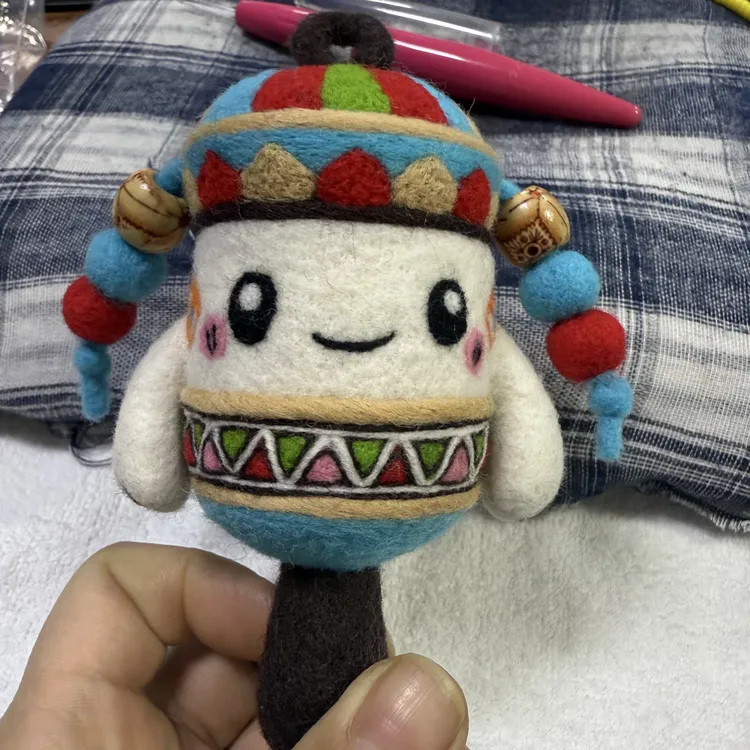 转经筒羊毛毡祈福和修行的象征全款定制勿直接拍下联系客服