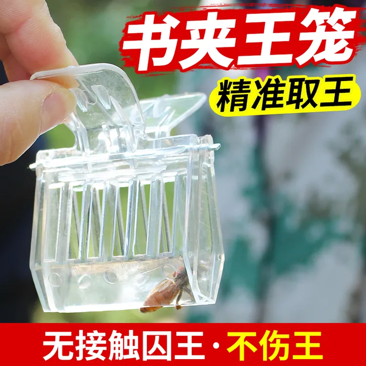 书夹式王笼蜜蜂囚王笼关王控王蜜蜂囚王笼囚王控产专用蜜蜂王笼