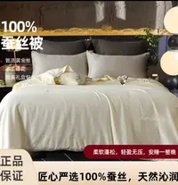 【专柜正品】小金蚕100%黄金蚕丝纯手工订花秋冬款蚕丝被