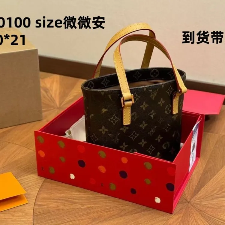 A0100size中古微微安20*21【里外标全对】现货礼盒发货单肩包包包