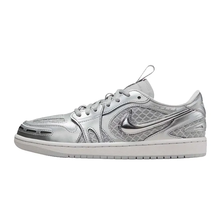 【滔搏补贴】耐克/nike女鞋AJ1银白复古休闲运动篮球鞋HQ2186-002