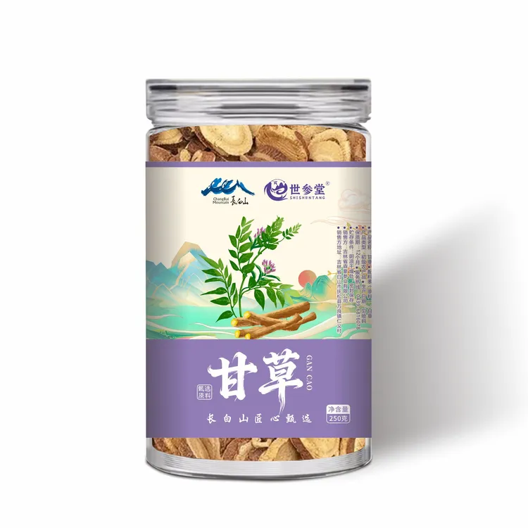 长白山甘草片传统滋补养生原料甘草