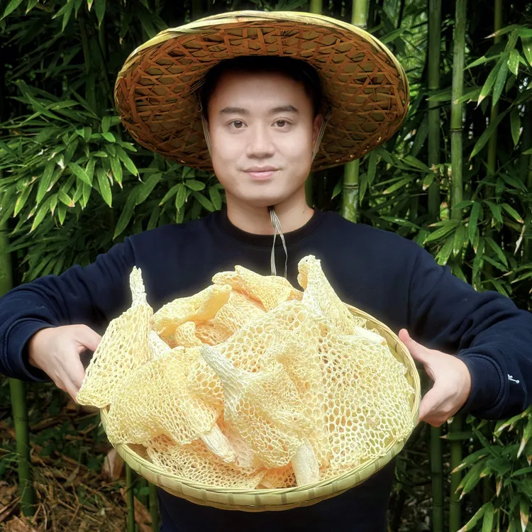 四川宜宾50g长裙竹荪干货长宁蜀南竹海长裙竹荪土特产山珍素食