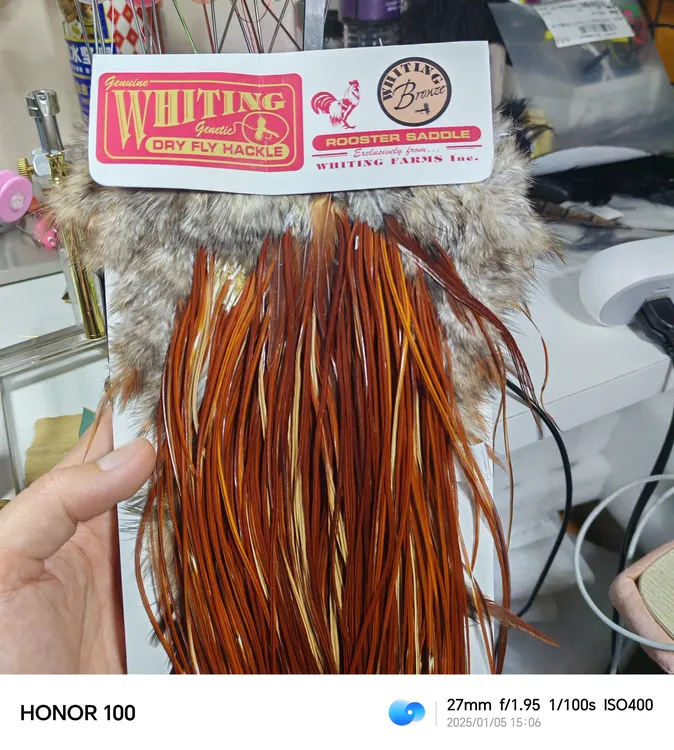 蓑羽毛飞蝇钩绑制专用材料精选小号16-18