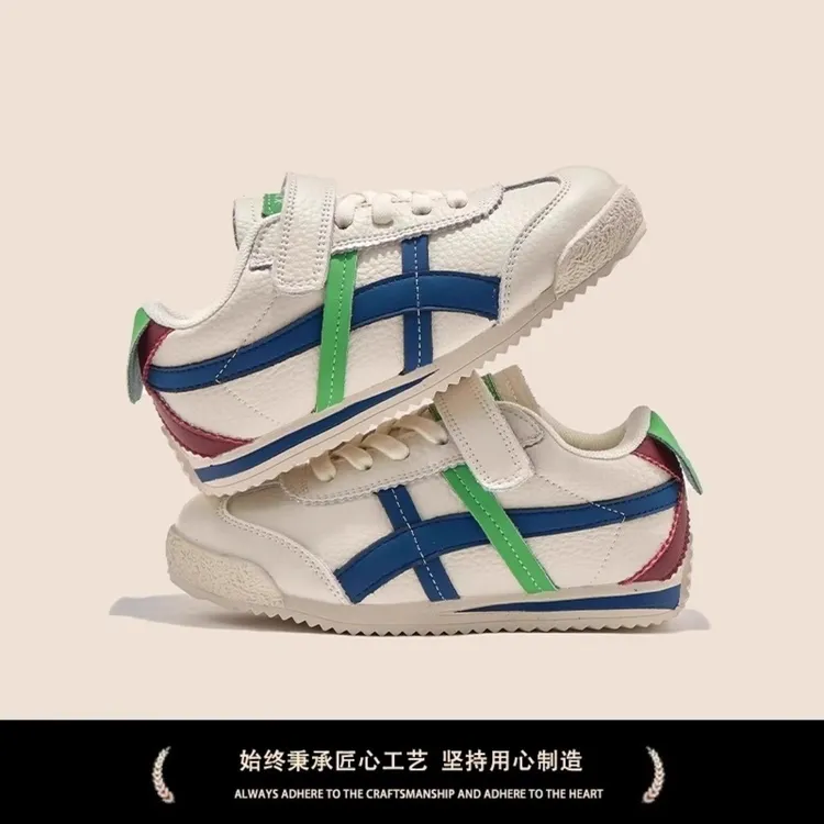 江博士潮童【断码】儿童阿甘鞋2025新款春秋季女童小白鞋男童运动鞋