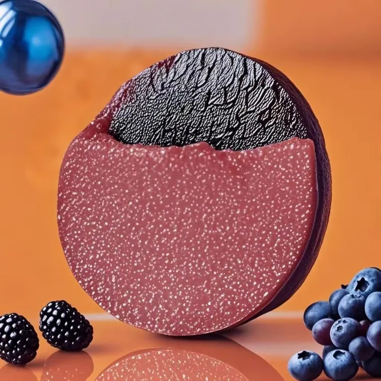 蓝莓夹心桑葚果片独立包装酸甜软糯无蔗糖添加即食老少皆宜零食