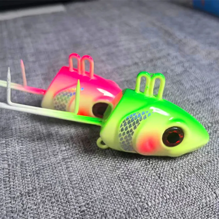 樊朝阳新款刀鱼路亚海钓夜光天亚带灯爆闪双钩用于深海近海船钓