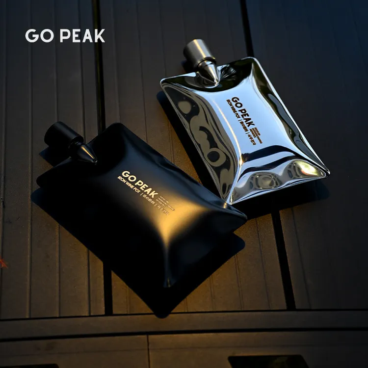 GOPEAK便携随身酒壶户外盛酒盛水容器扁装酒壶