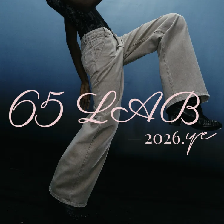 65LAB 周年馈礼 “裤王” 岗山海岛 8.10Z 原色牛仔裤