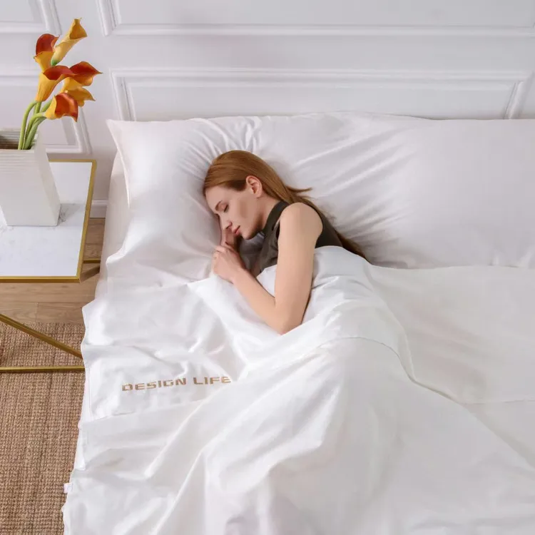 出差旅行必备60支长绒棉酒店隔脏睡袋宾馆神器便携式全棉隔脏睡袋