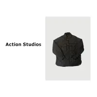  Action Studios【恒温37度5】极简风菱形格外套9207