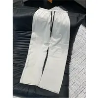 《An ni》【香香】秋季新品时尚松紧腰抽绳直筒羊绒休闲裤Ani-C757