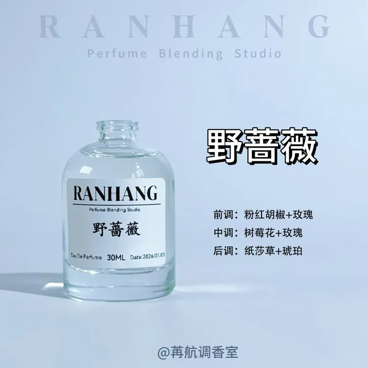 【野蔷薇】游书郎人物香 （外冷有锋芒内柔有担当） 苒航原创小众香
