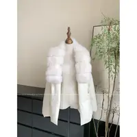 天鹅er 【狐狸毛领羽绒】气质秋冬款时尚羽羽外套E25N10240