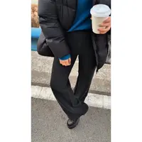 苏安家｜“毛呢微喇”瘦腿天菜！加厚/加绒两种厚度羊毛直筒微喇裤