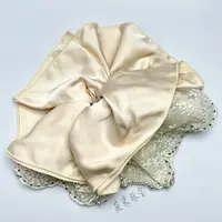 米白重工蕾丝发圈（Q4）MH119 MH