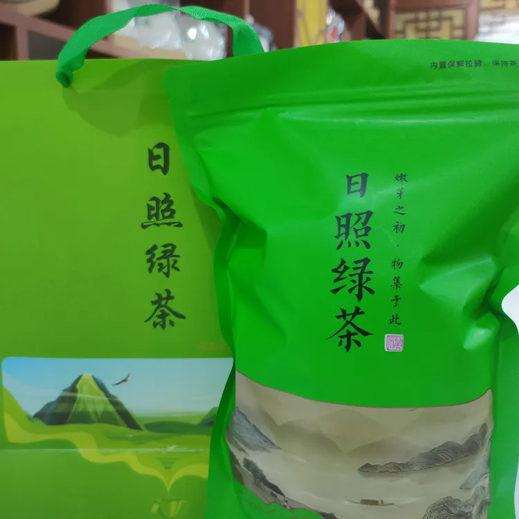 2025日照绿茶新茶浓香型板栗香散装茶叶袋装