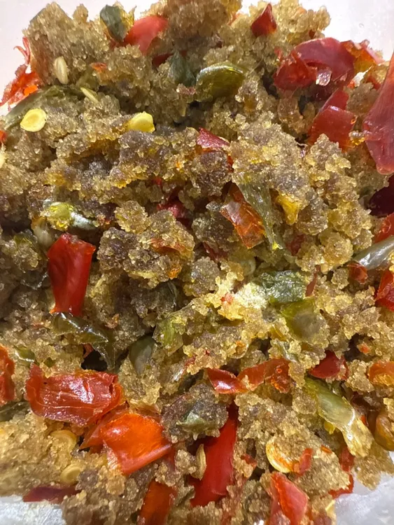 农家下饭菜香辣辣椒渣